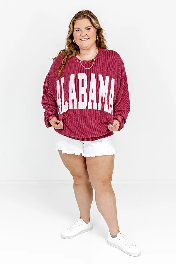 Alabama State Pride Sweatshirt Curves