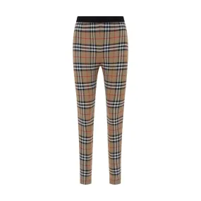 Archive Check Leggings