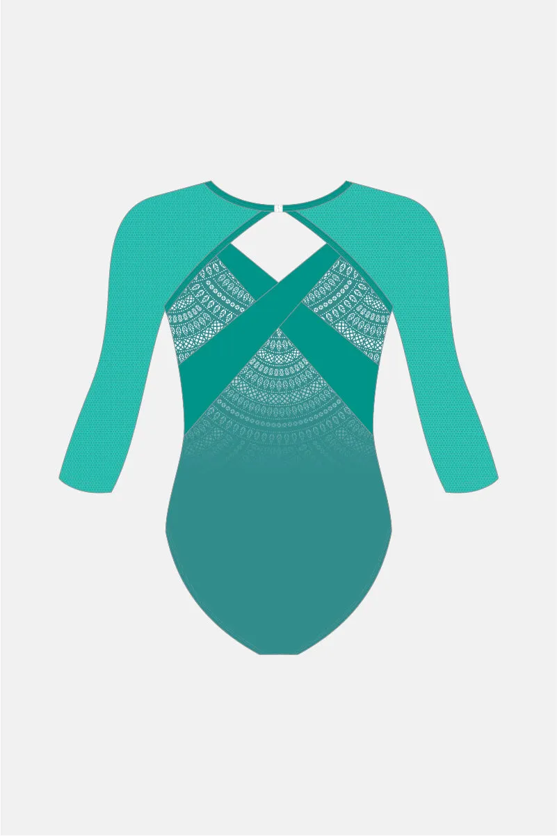 Aria 3/4 Slv Leotard