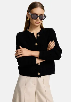CATNOIR Black Knit Cardigan