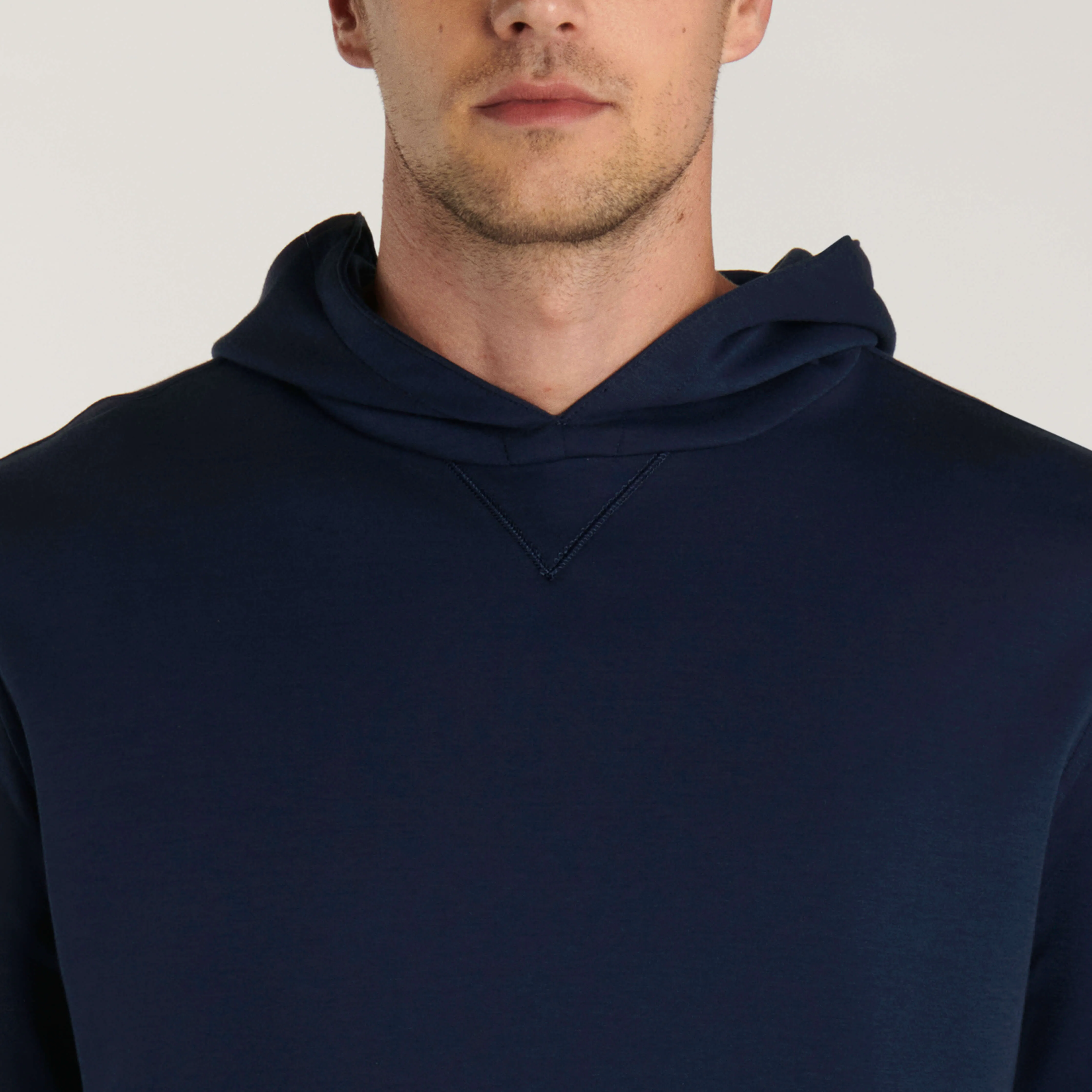 COMFORT Solid Sweatshirt with Hood