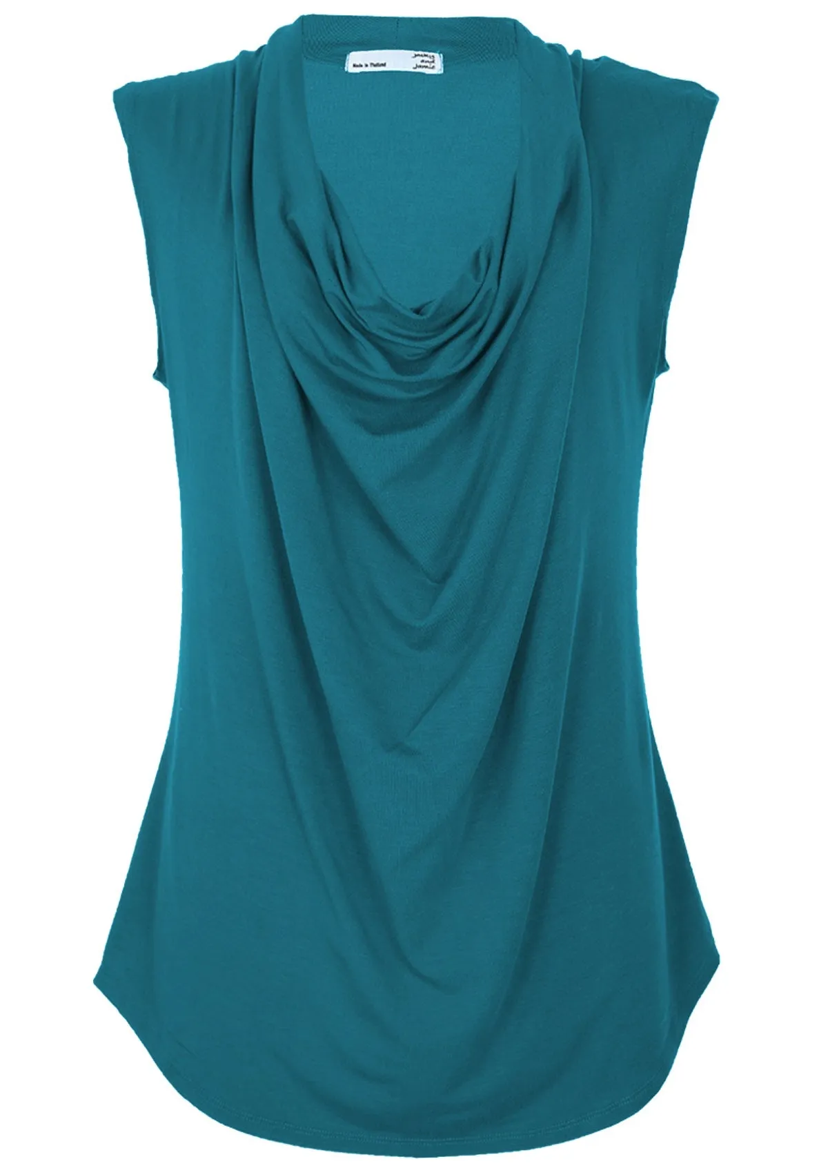 Cowl Neck Top Teal