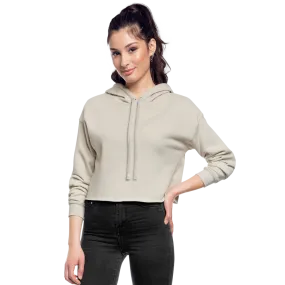 Customizable Women's Cropped Hoodie add your own photos, images, designs, quotes, texts and more
