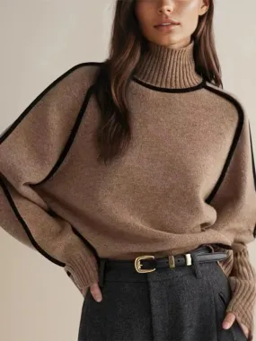 Dide - Stijlvolle rolkragenpullover voor dames