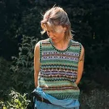Eribe Westray Fair Isle Vest - Meadow