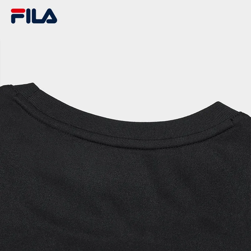 FILA CORE LIFESTYLE WHITE LINE GRENOBLE Men Sweatshirt (Black)