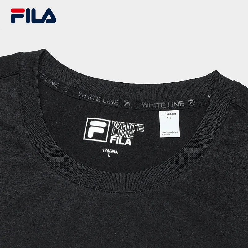 FILA CORE LIFESTYLE WHITE LINE GRENOBLE Men Sweatshirt (Black)