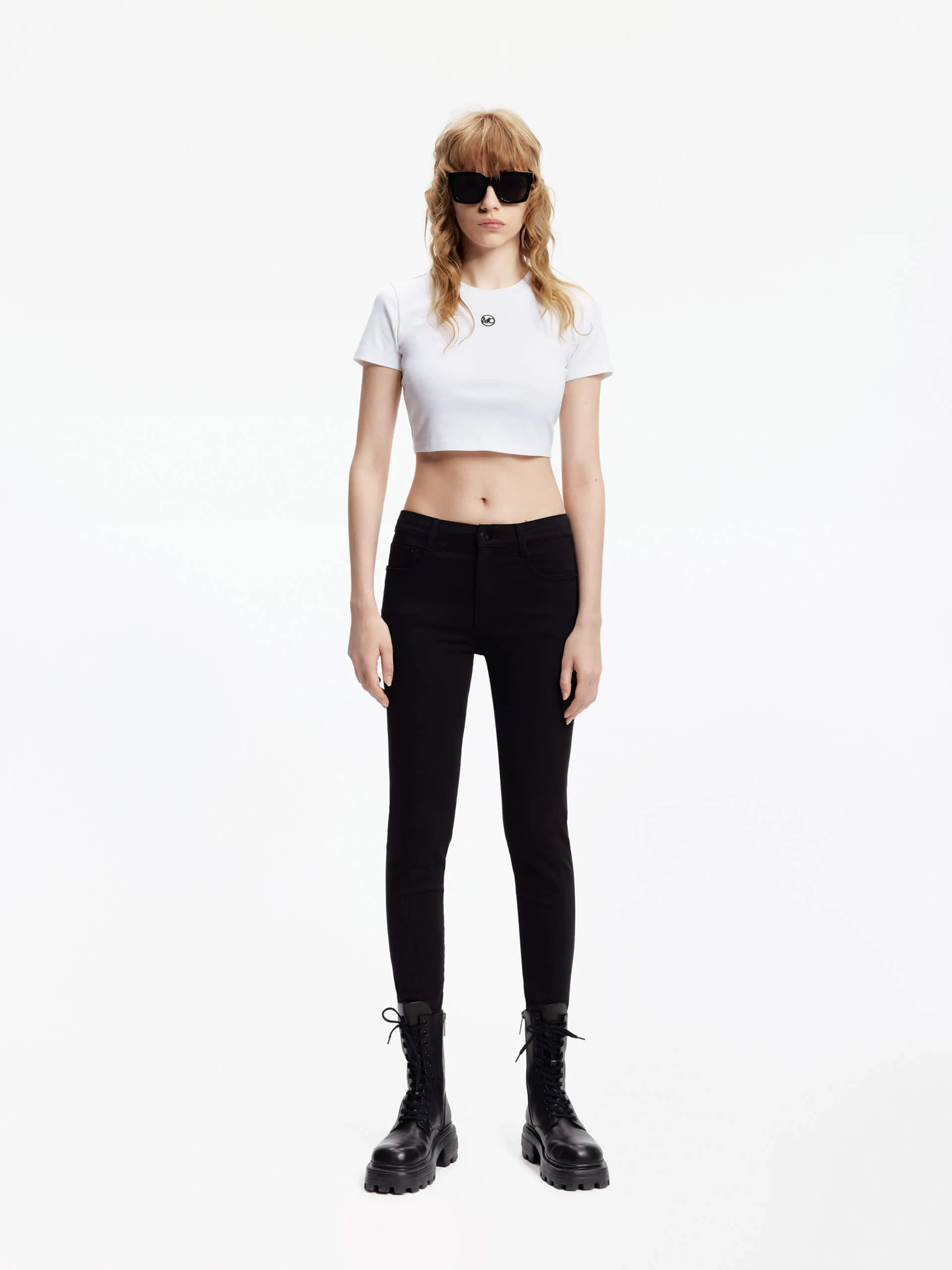 Front Logo Cropped T-shirt