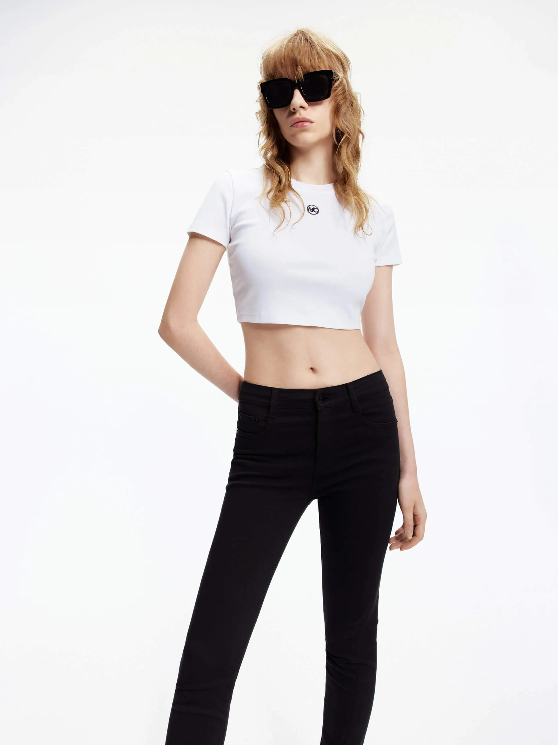 Front Logo Cropped T-shirt