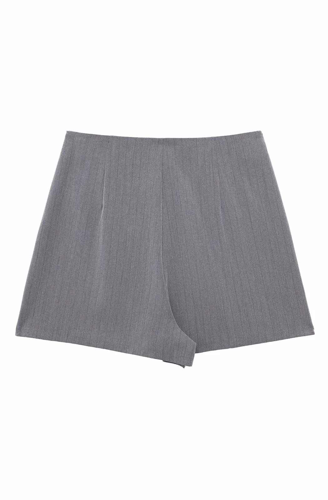 Grey striped skort