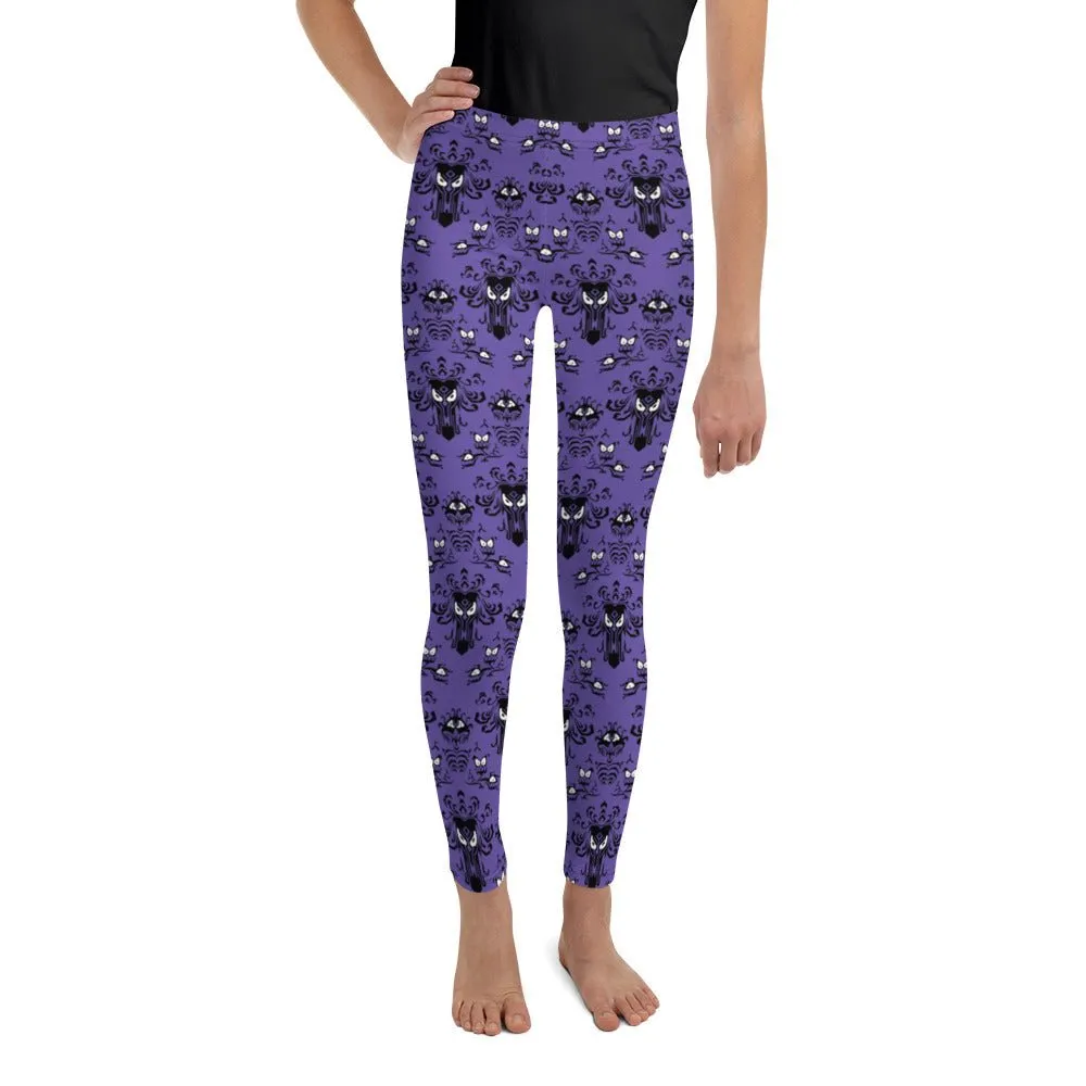 Haunted House Youth Leggings