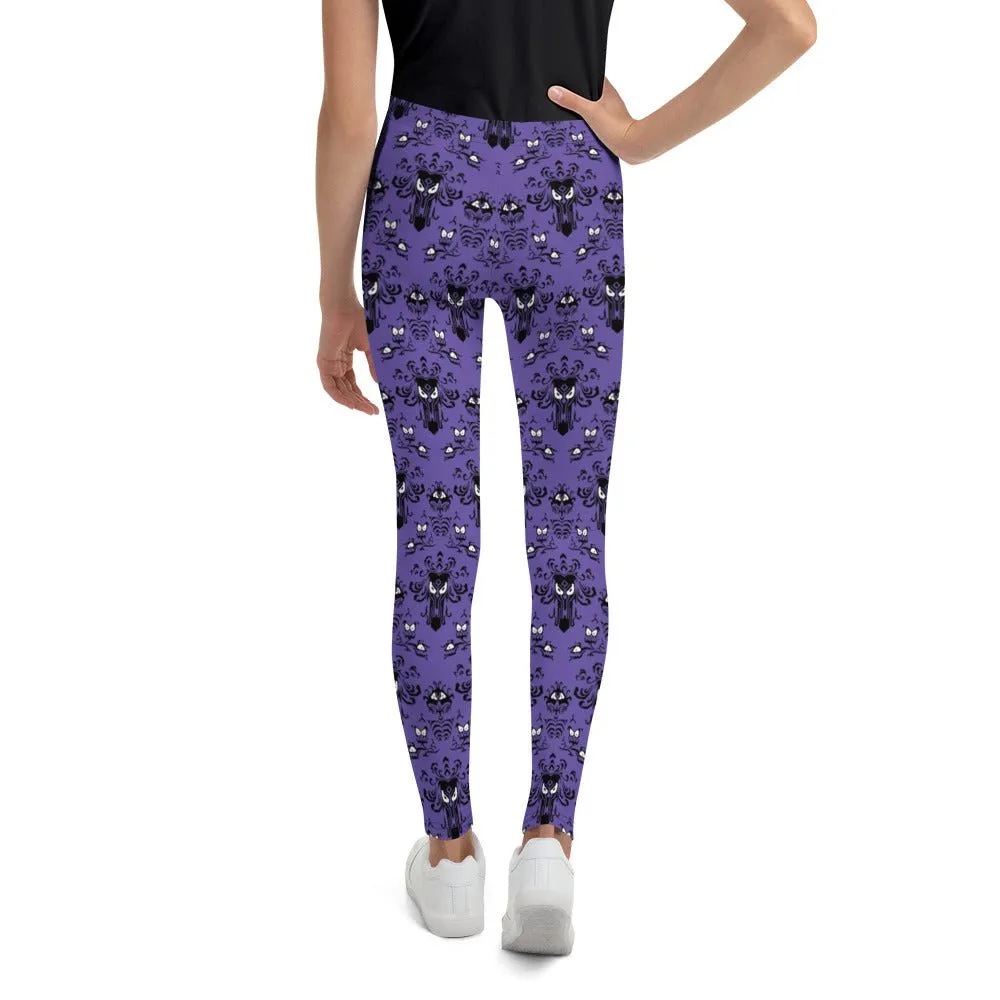 Haunted House Youth Leggings