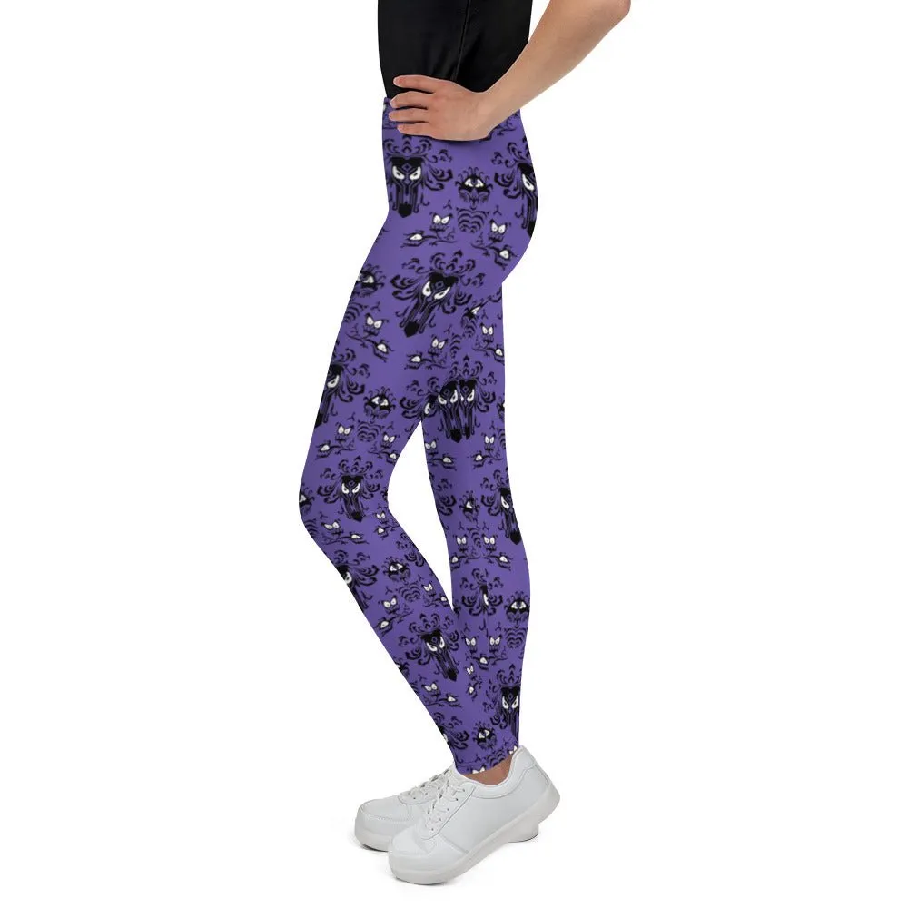 Haunted House Youth Leggings