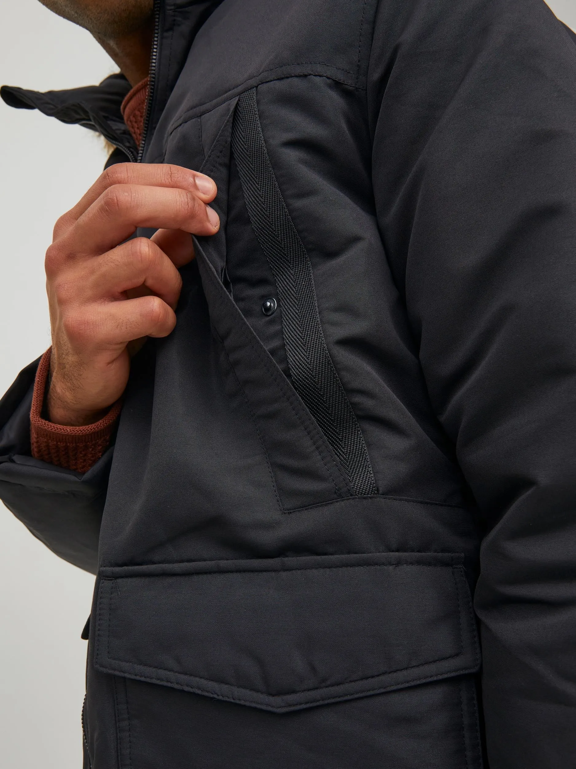 Jack & Jones Craft Parka-BLACK