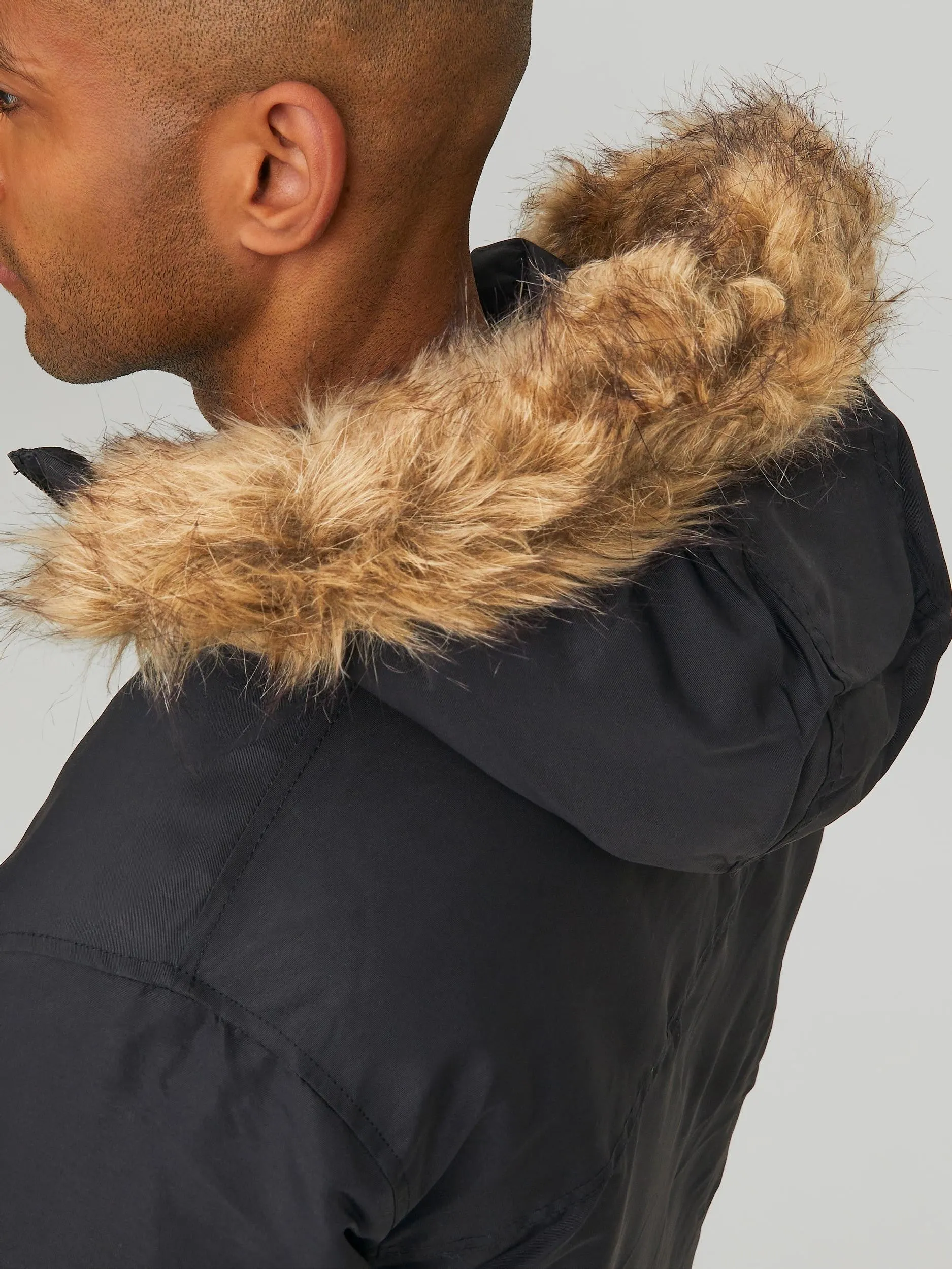Jack & Jones Craft Parka-BLACK