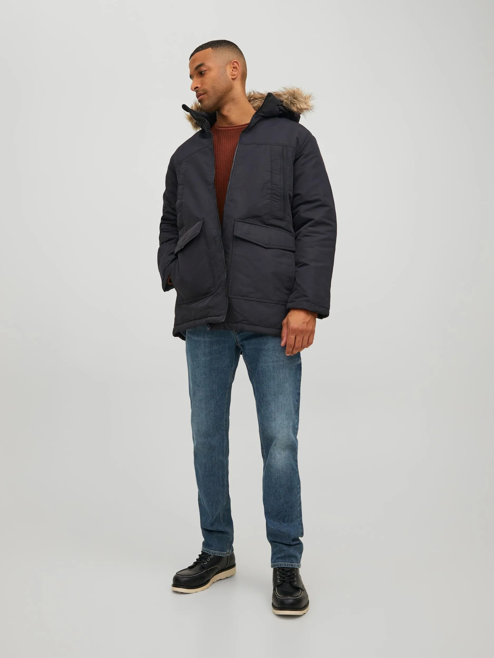 Jack & Jones Craft Parka-BLACK