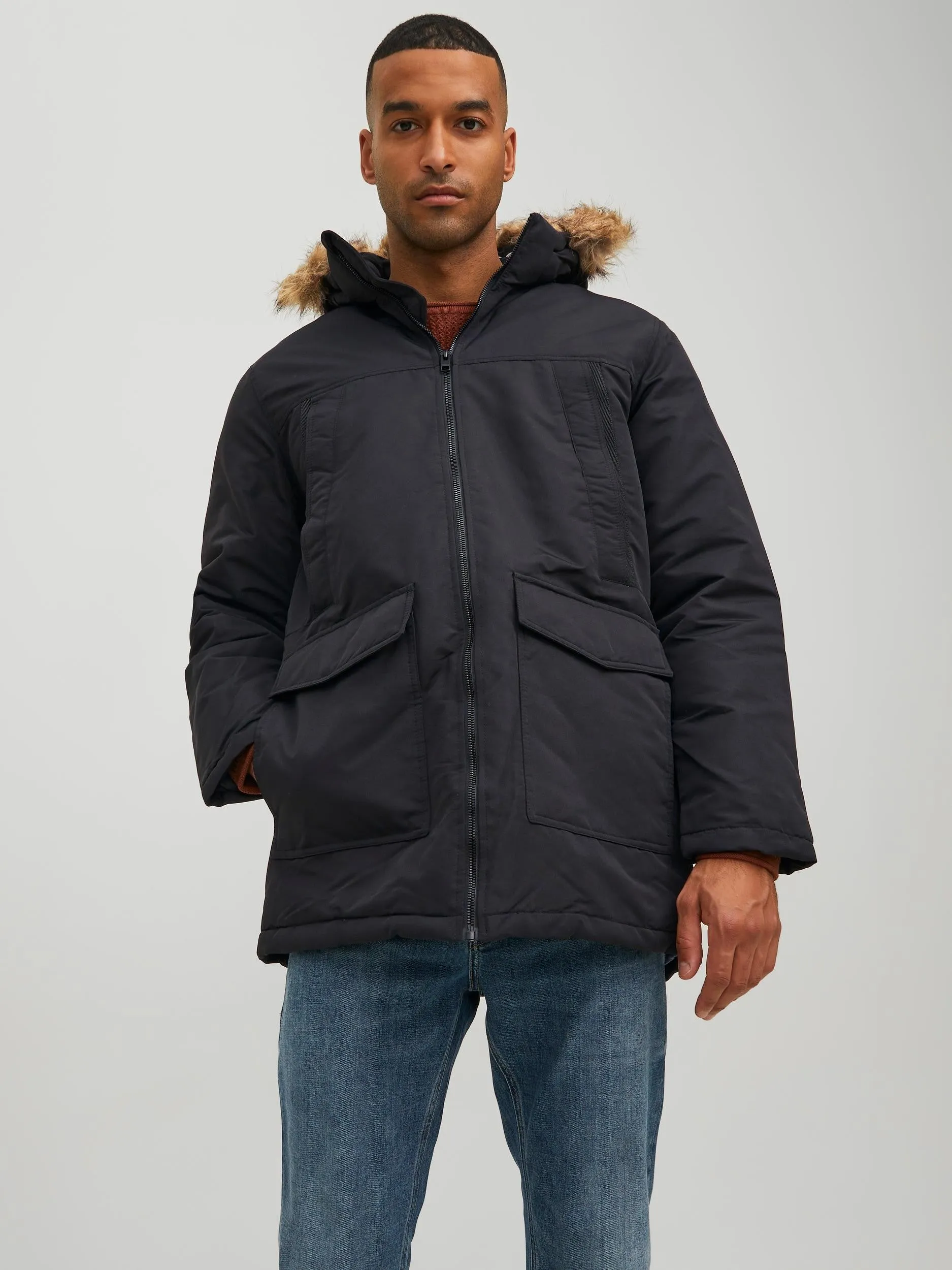 Jack & Jones Craft Parka-BLACK