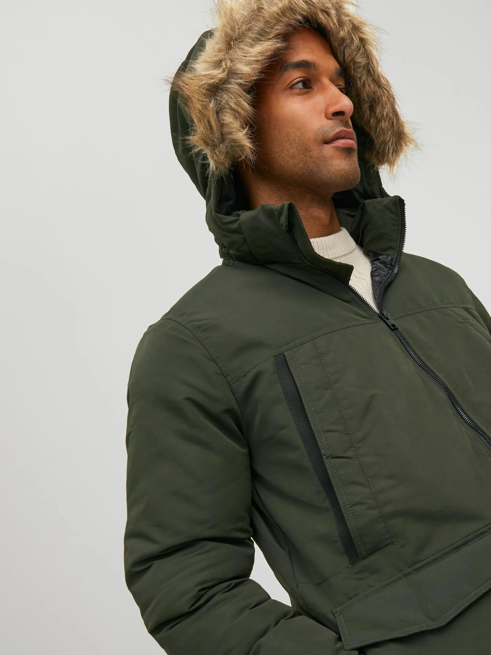 Jack & Jones Craft Parka-ROSIN