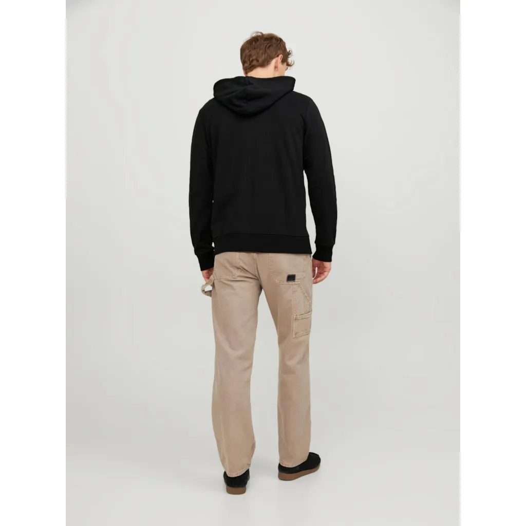 Jack & Jones Mens 'JJEBASIC' Sweat Zip Hoodie Jumper