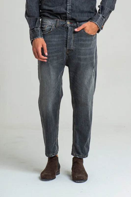 Jeans Loose Wide BLK 4469 FW22/23