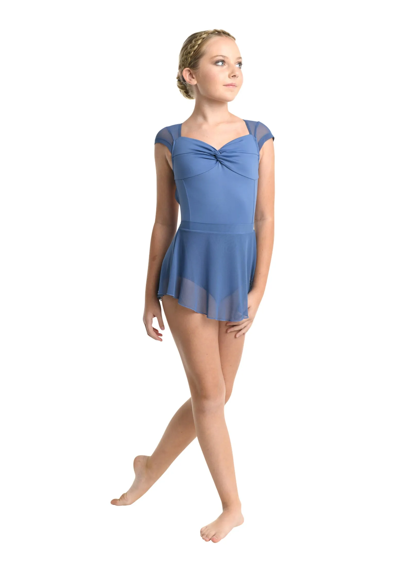 Kids Mesh Pull On Skirt