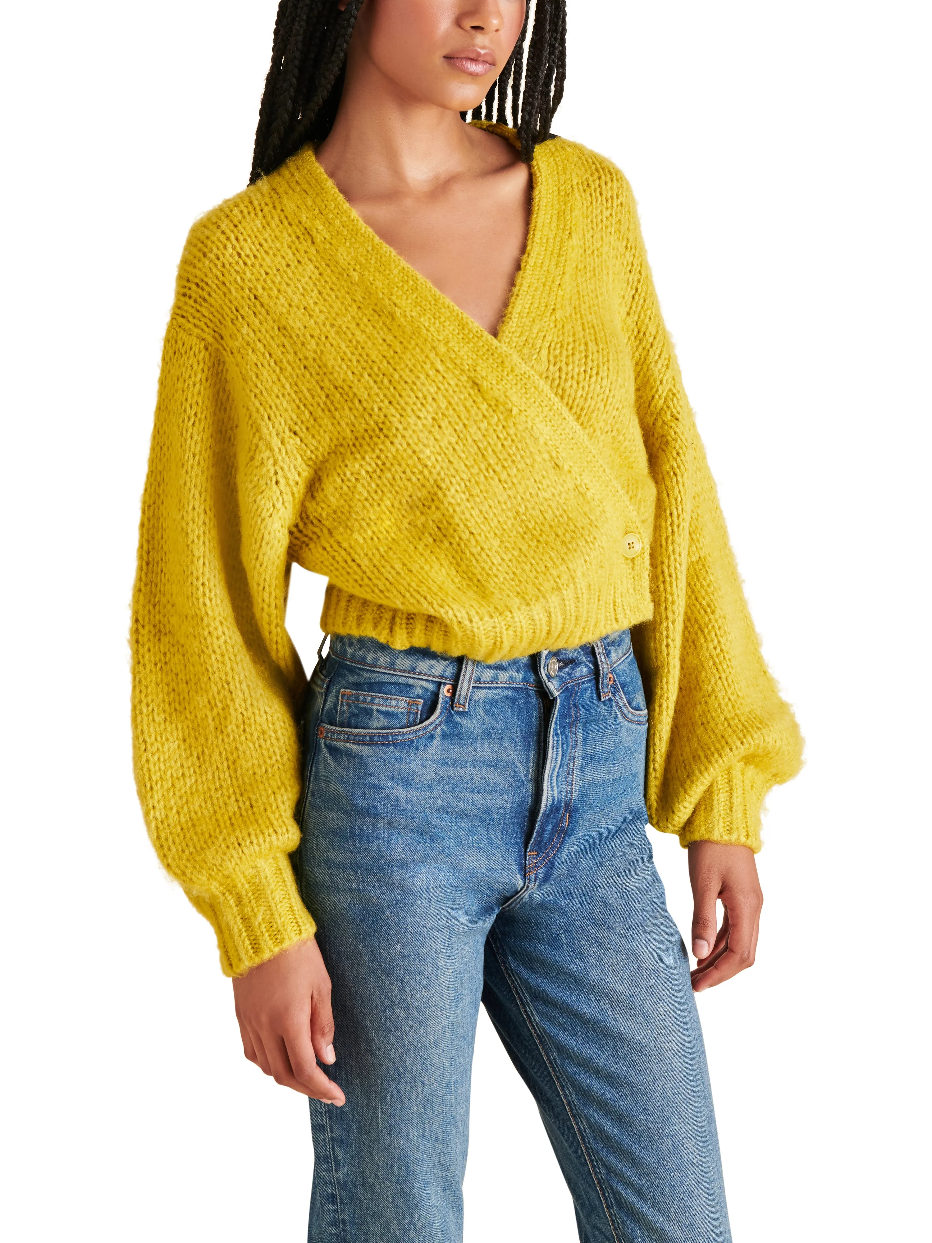 Kyan Cardigan, Cypress Green | Steve Madden
