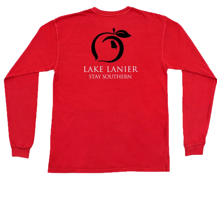 Lake Lanier, GA Long Sleeve Hometown Tee