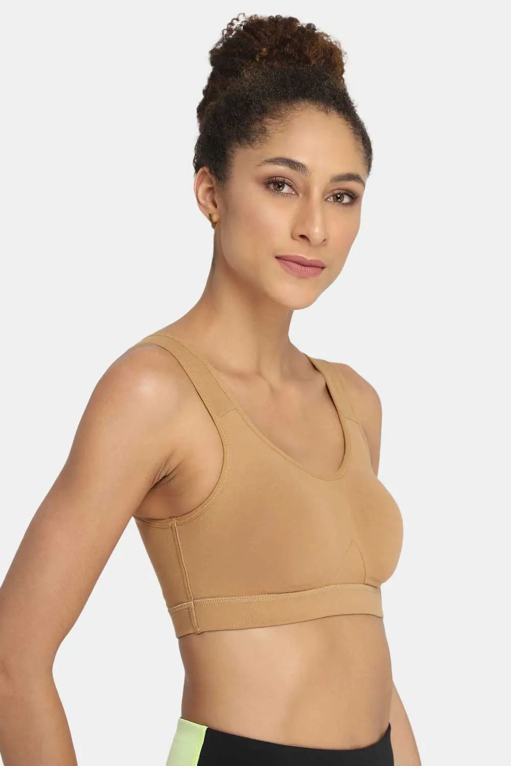 Medium Coverage Non-Wired Non-Padded Intimacy Active Sports Bra - CA01