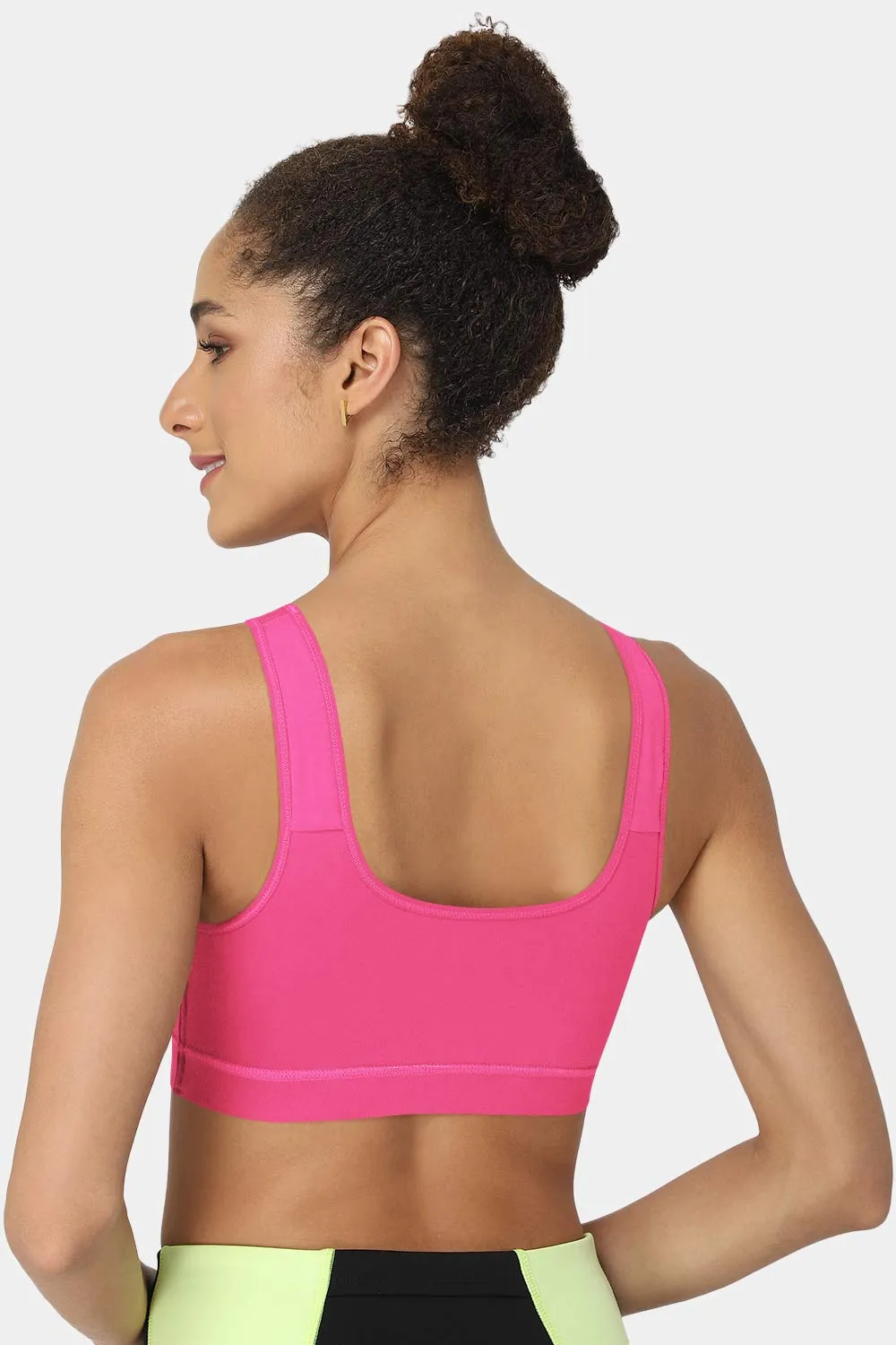 Medium Coverage Non-Wired Non-Padded Intimacy Active Sports Bra - CA01
