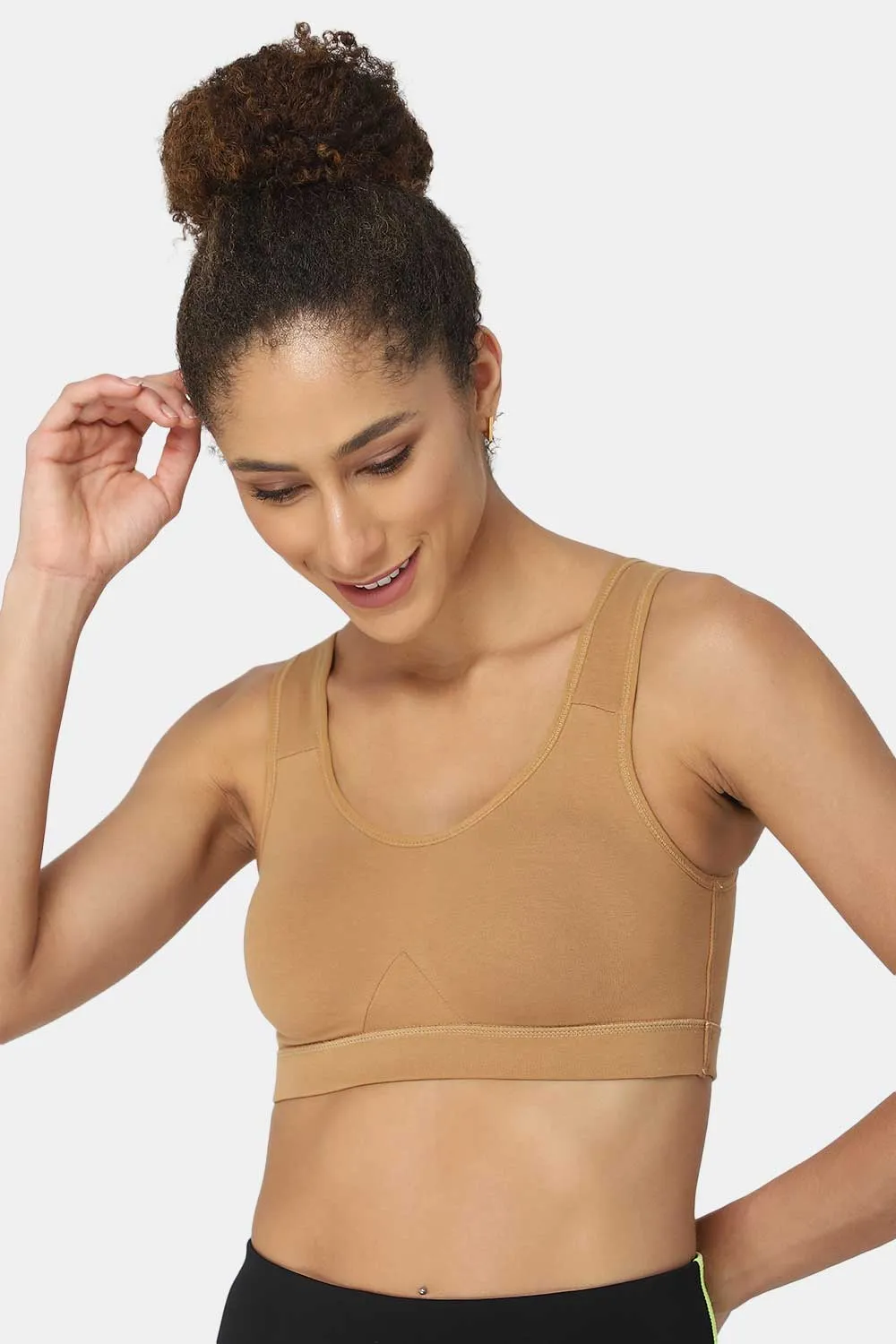 Medium Coverage Non-Wired Non-Padded Intimacy Active Sports Bra - CA01