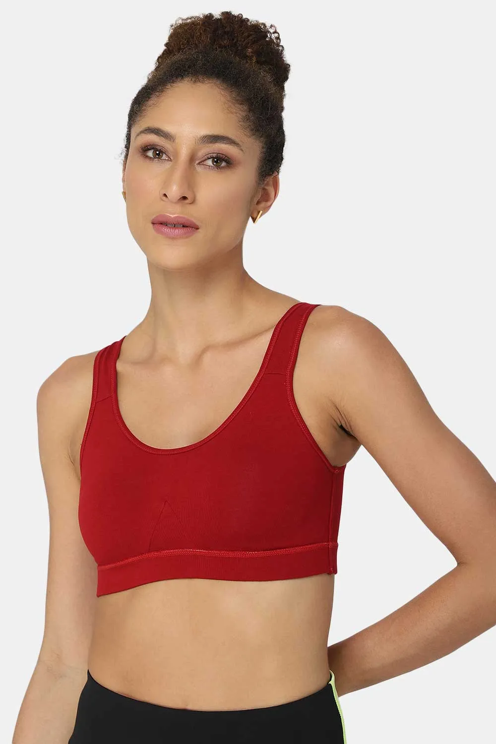 Medium Coverage Non-Wired Non-Padded Intimacy Active Sports Bra - CA01