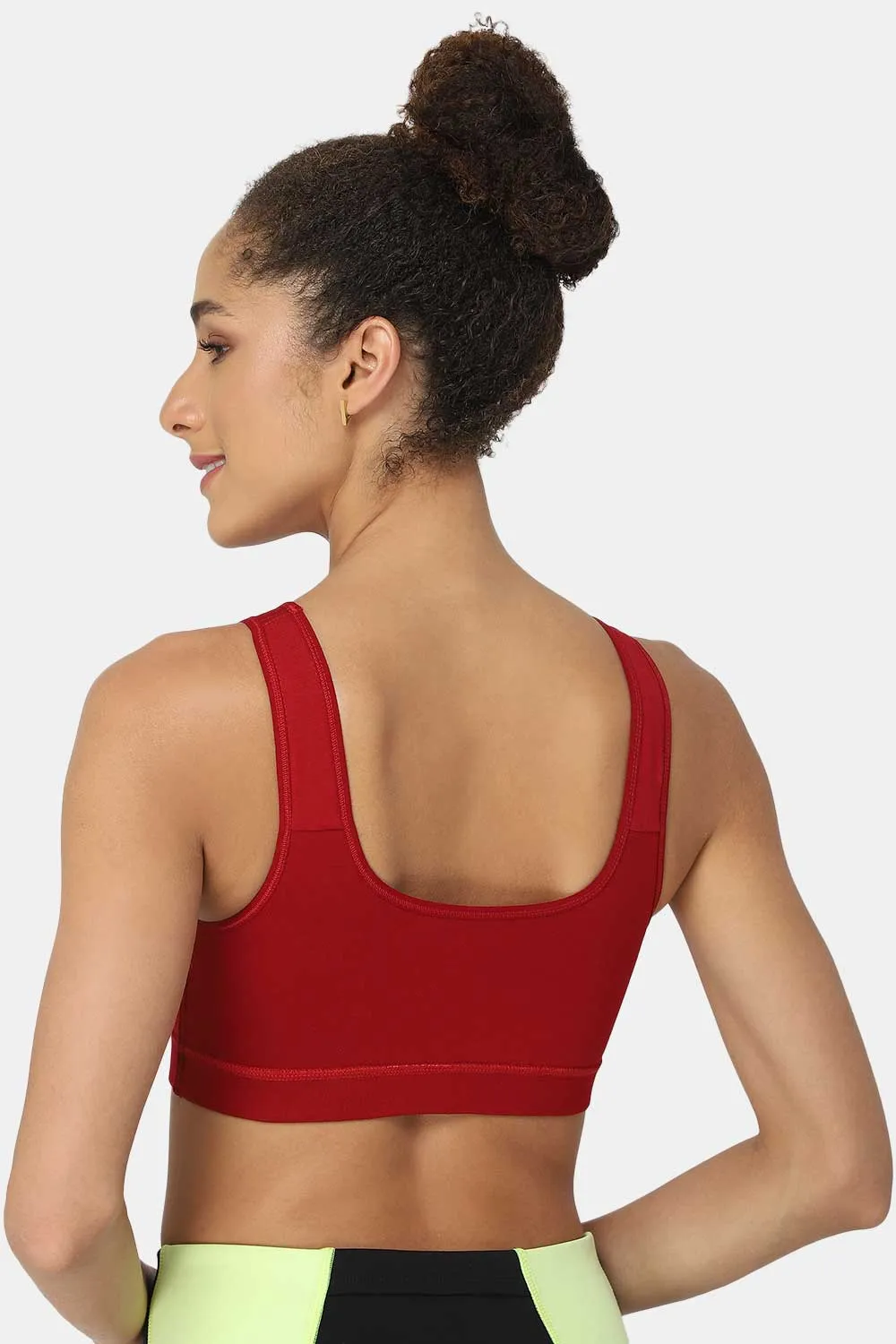 Medium Coverage Non-Wired Non-Padded Intimacy Active Sports Bra - CA01