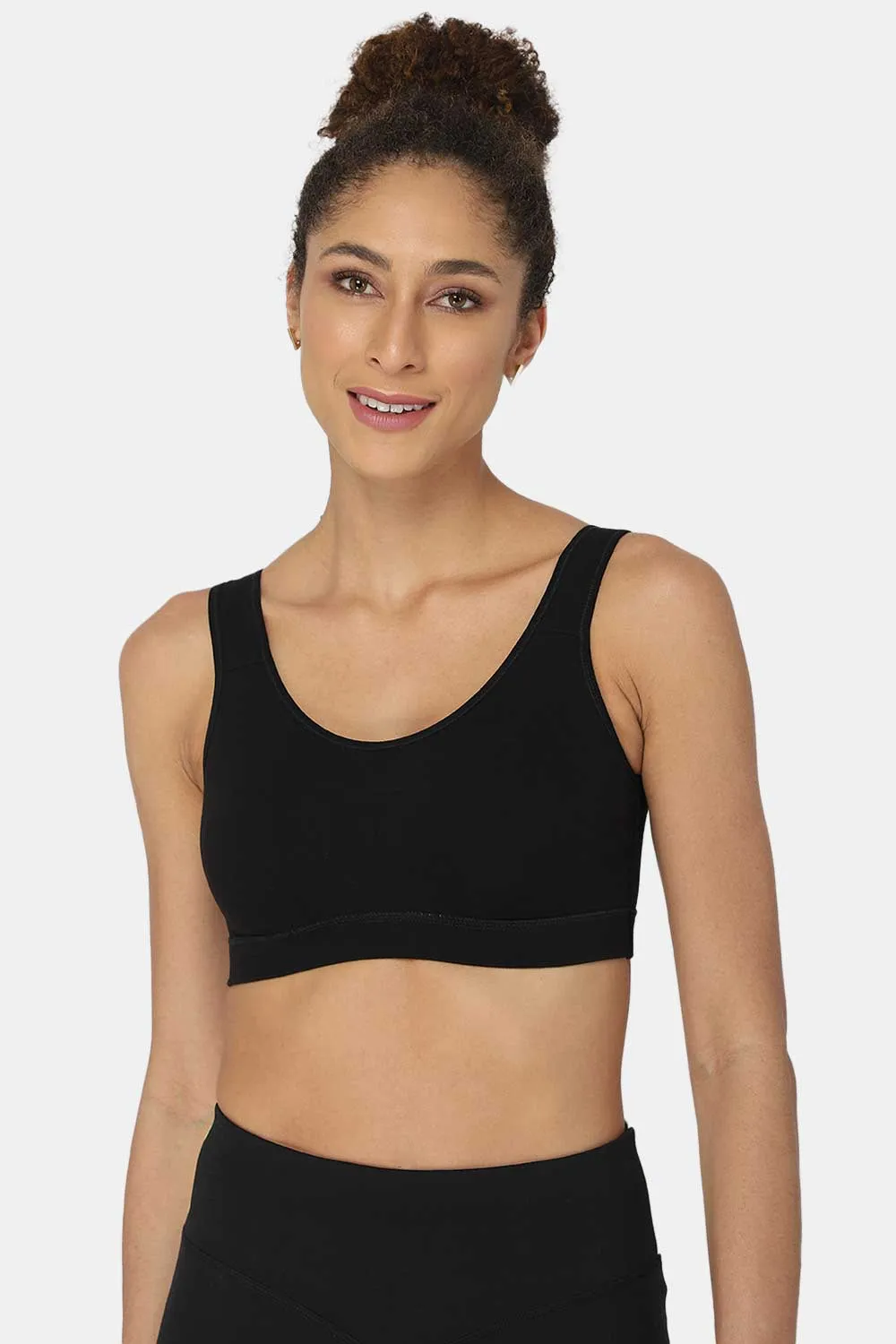 Medium Coverage Non-Wired Non-Padded Intimacy Active Sports Bra - CA01