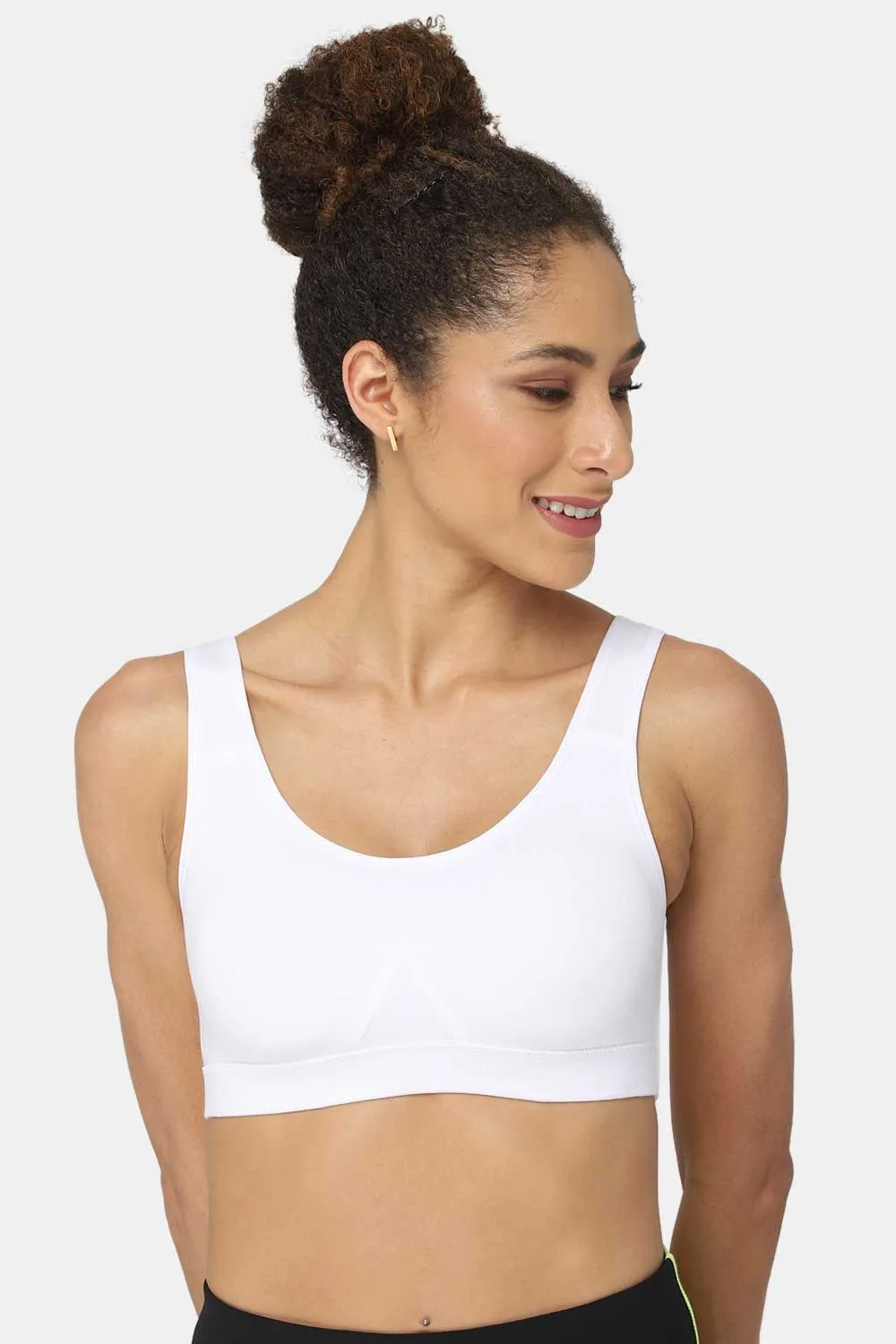 Medium Coverage Non-Wired Non-Padded Intimacy Active Sports Bra - CA01