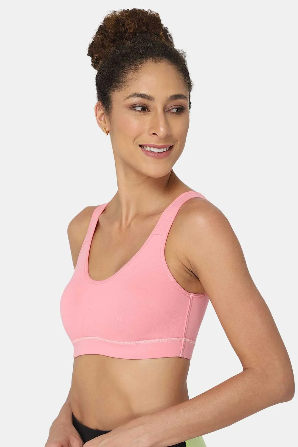 Medium Coverage Non-Wired Non-Padded Intimacy Active Sports Bra - CA01