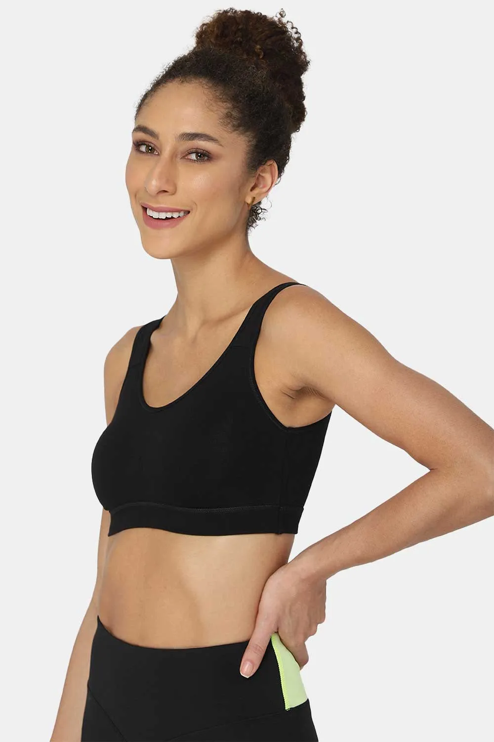 Medium Coverage Non-Wired Non-Padded Intimacy Active Sports Bra - CA01