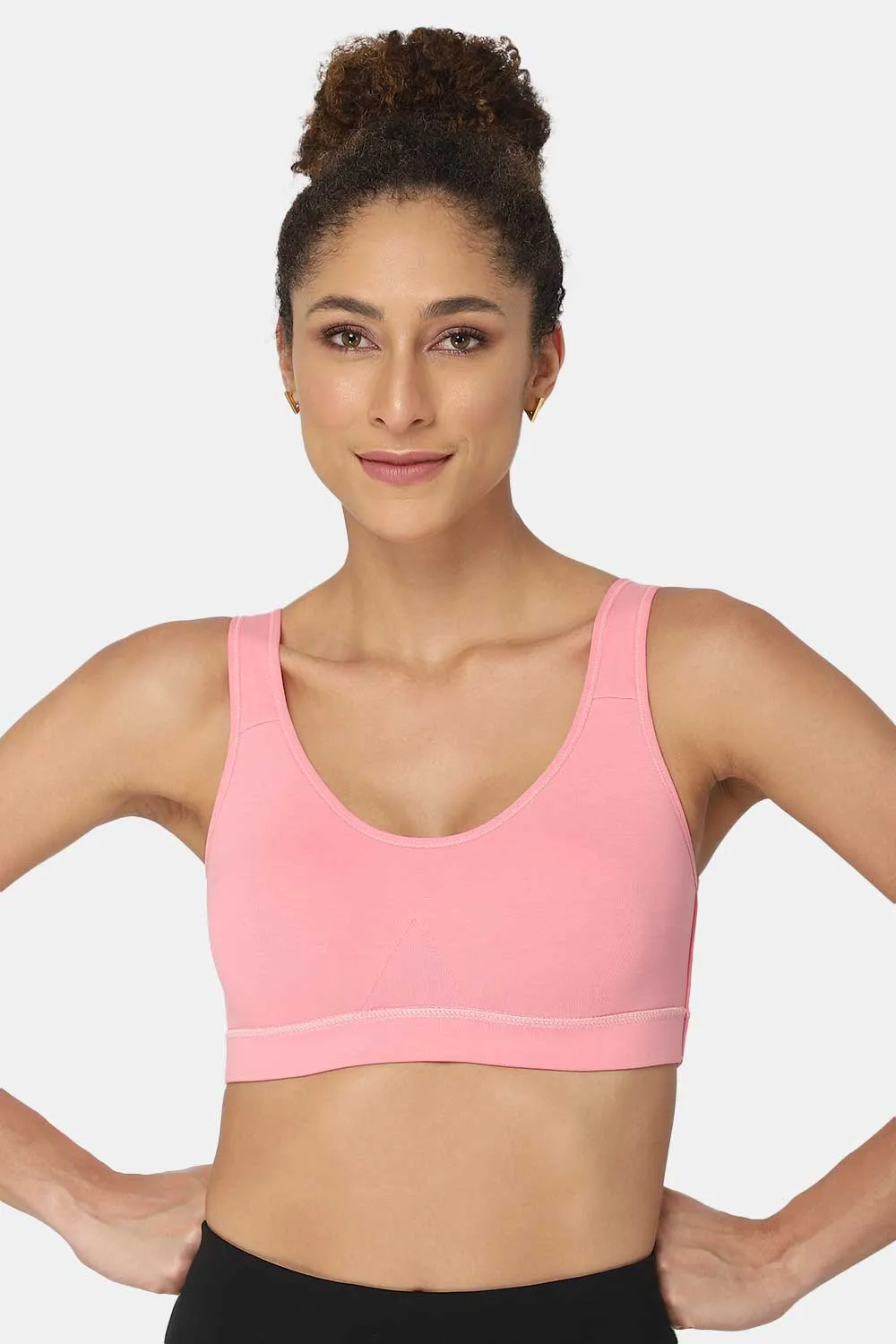Medium Coverage Non-Wired Non-Padded Intimacy Active Sports Bra - CA01