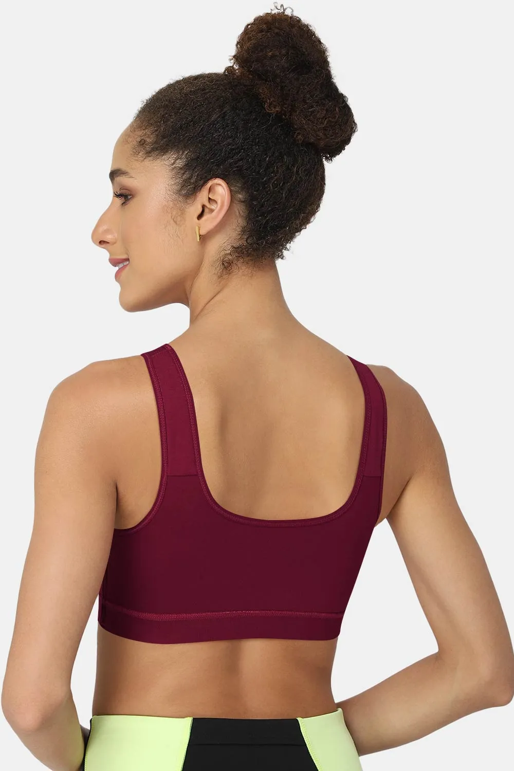 Medium Coverage Non-Wired Non-Padded Intimacy Active Sports Bra - CA01