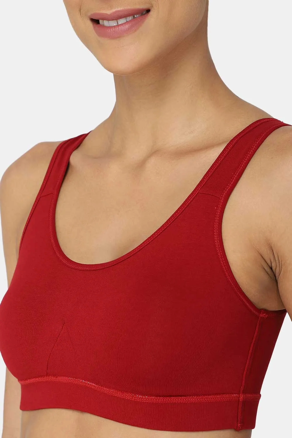 Medium Coverage Non-Wired Non-Padded Intimacy Active Sports Bra - CA01