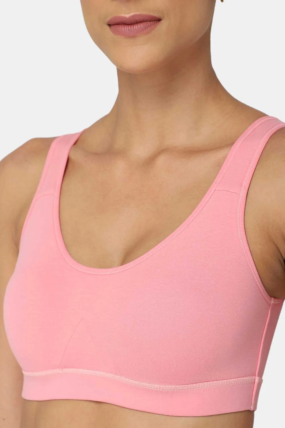 Medium Coverage Non-Wired Non-Padded Intimacy Active Sports Bra - CA01