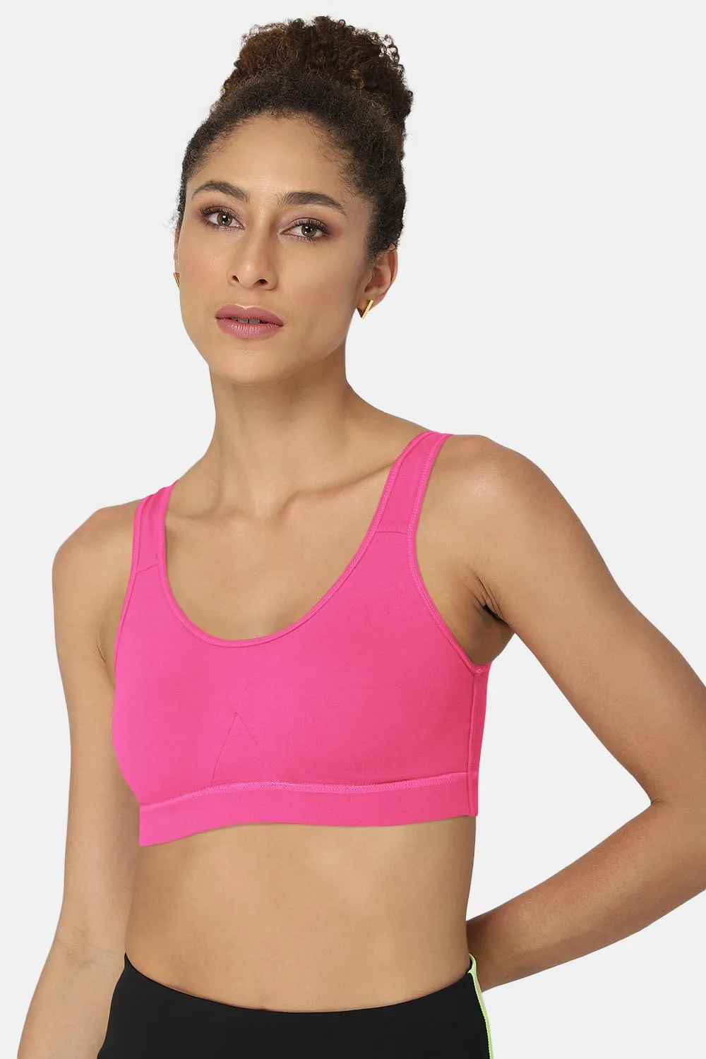 Medium Coverage Non-Wired Non-Padded Intimacy Active Sports Bra - CA01
