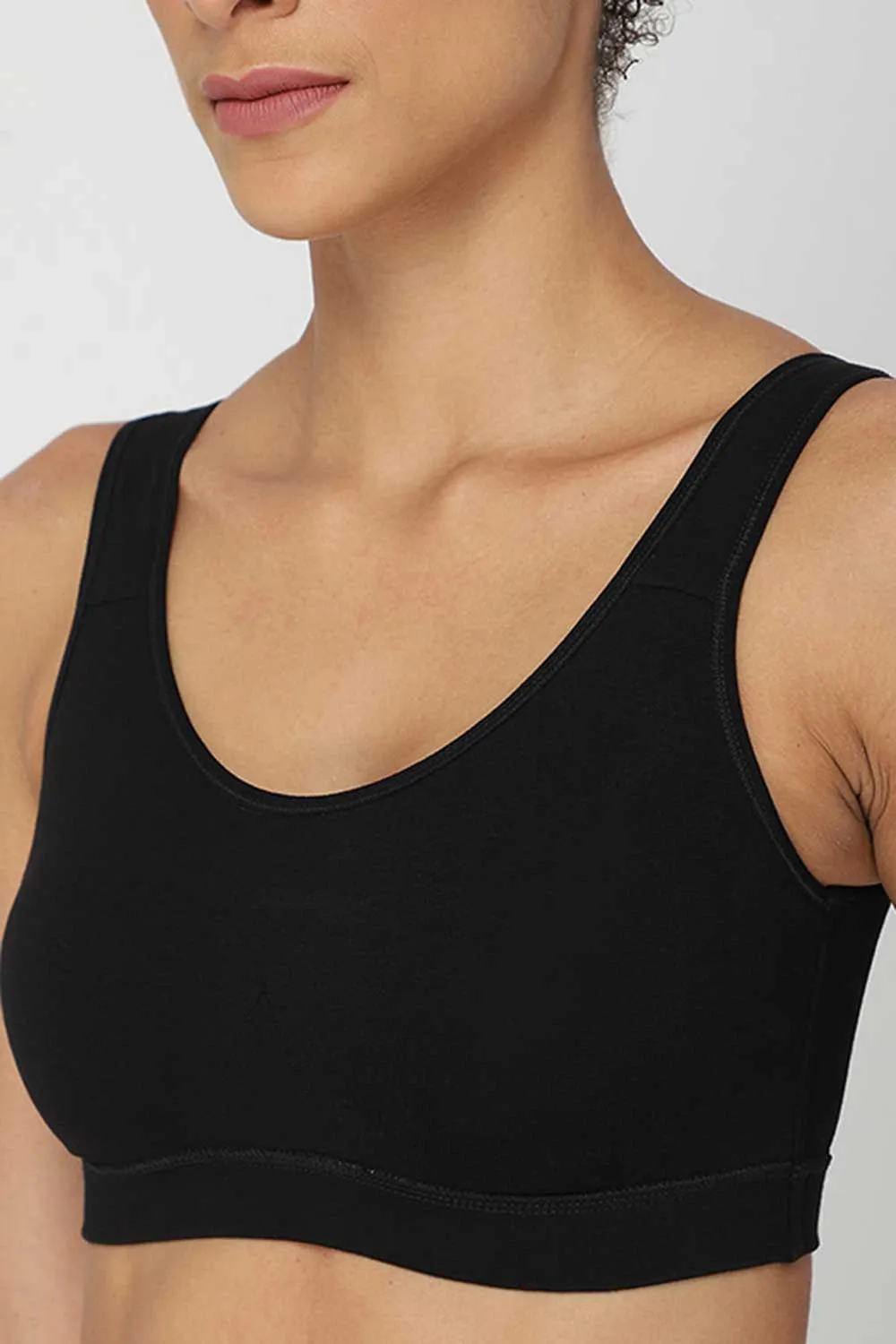 Medium Coverage Non-Wired Non-Padded Intimacy Active Sports Bra - CA01
