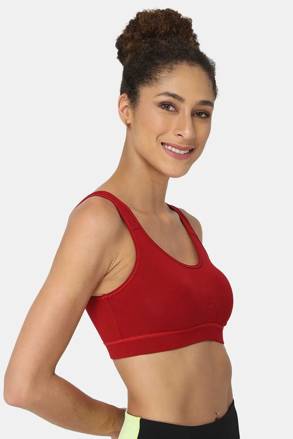 Medium Coverage Non-Wired Non-Padded Intimacy Active Sports Bra - CA01
