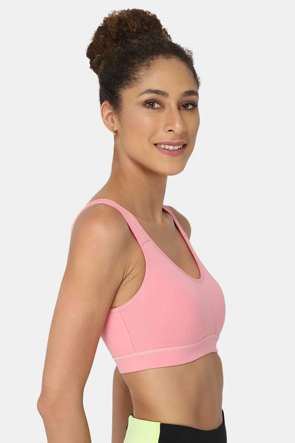Medium Coverage Non-Wired Non-Padded Intimacy Active Sports Bra - CA01