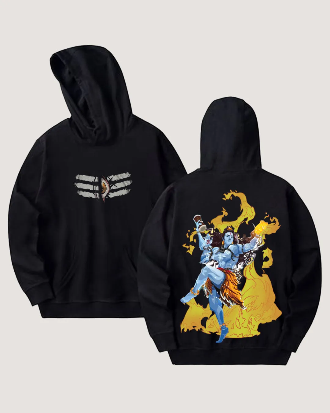 Men's Oversized Hoodie - Shiv Tandav