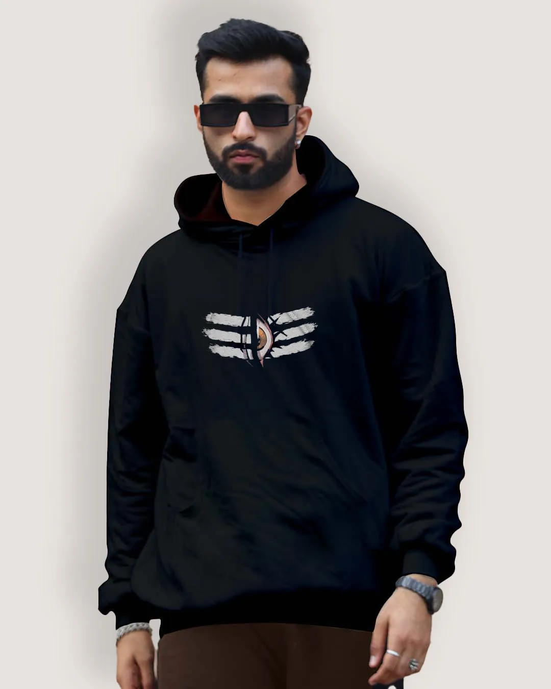 Men's Oversized Hoodie - Shiv Tandav
