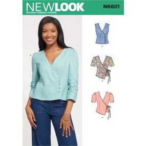 New Look Sewing Pattern N6601 - Misses' Tops