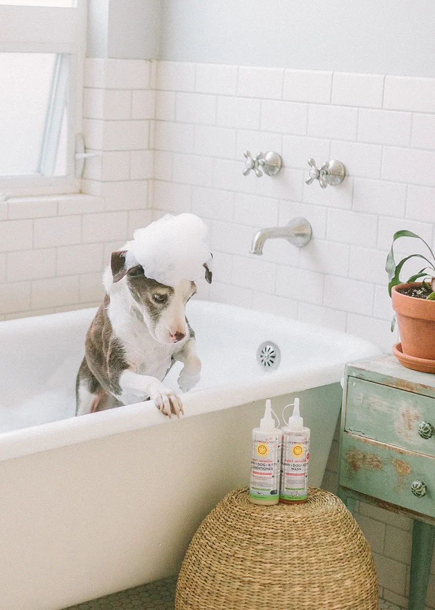 (No Fragrance) Super Sensitive™ Puppy   Dog   Kitty Wash & Conditioner Set