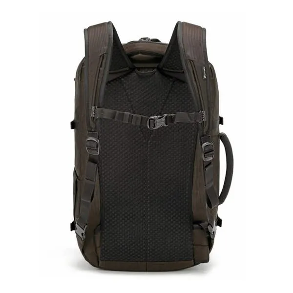 Pacsafe Venturesafe EXP45 anti-theft recycled ECONYL carry-on travel pack