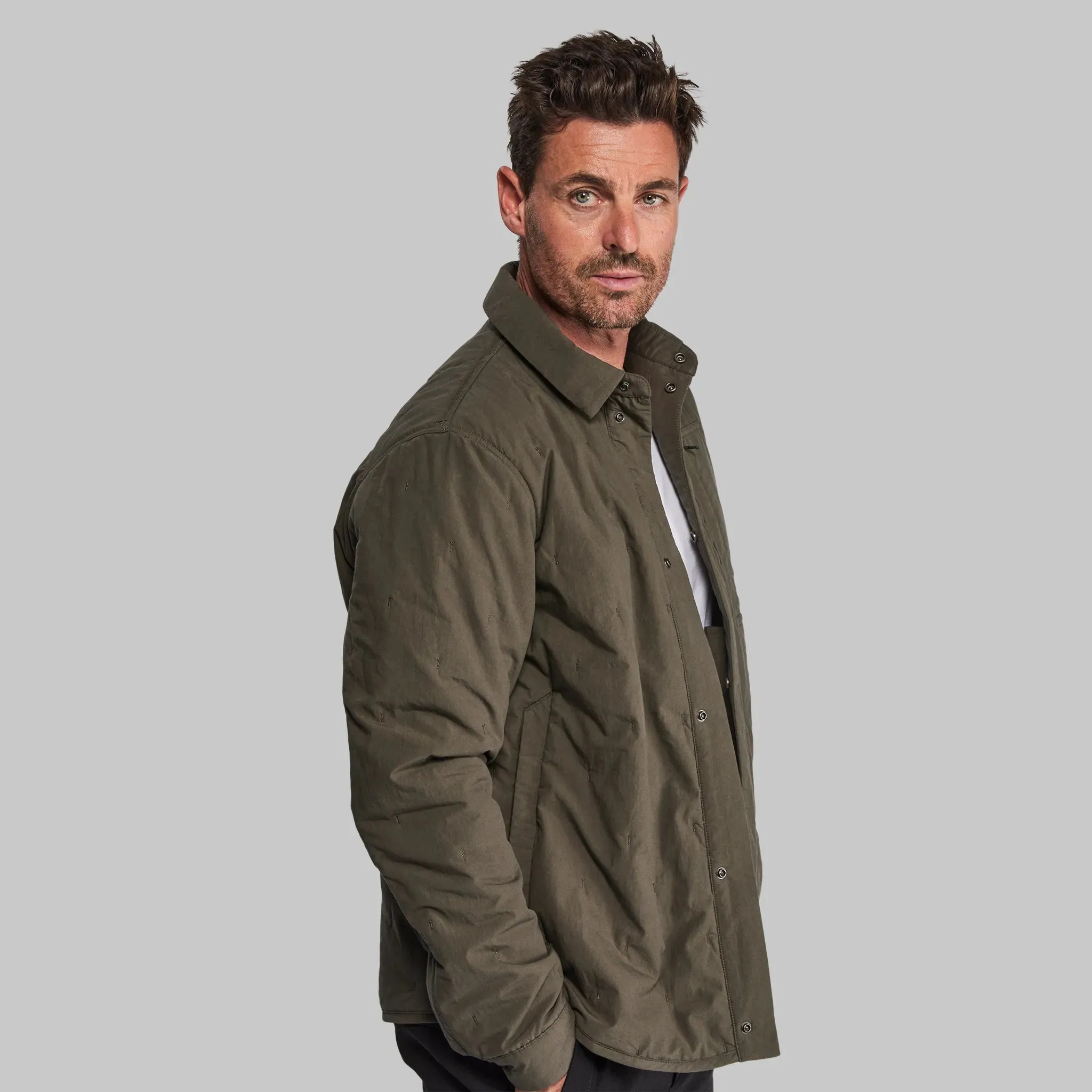 Padded Lumberjacket. Khaki edition